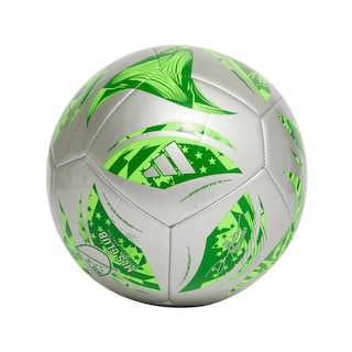 Foto 4 | Balón De Fútbol Adidas Mls Club Plateado Metalizado/verde Talla 5 - Venta Internacional.