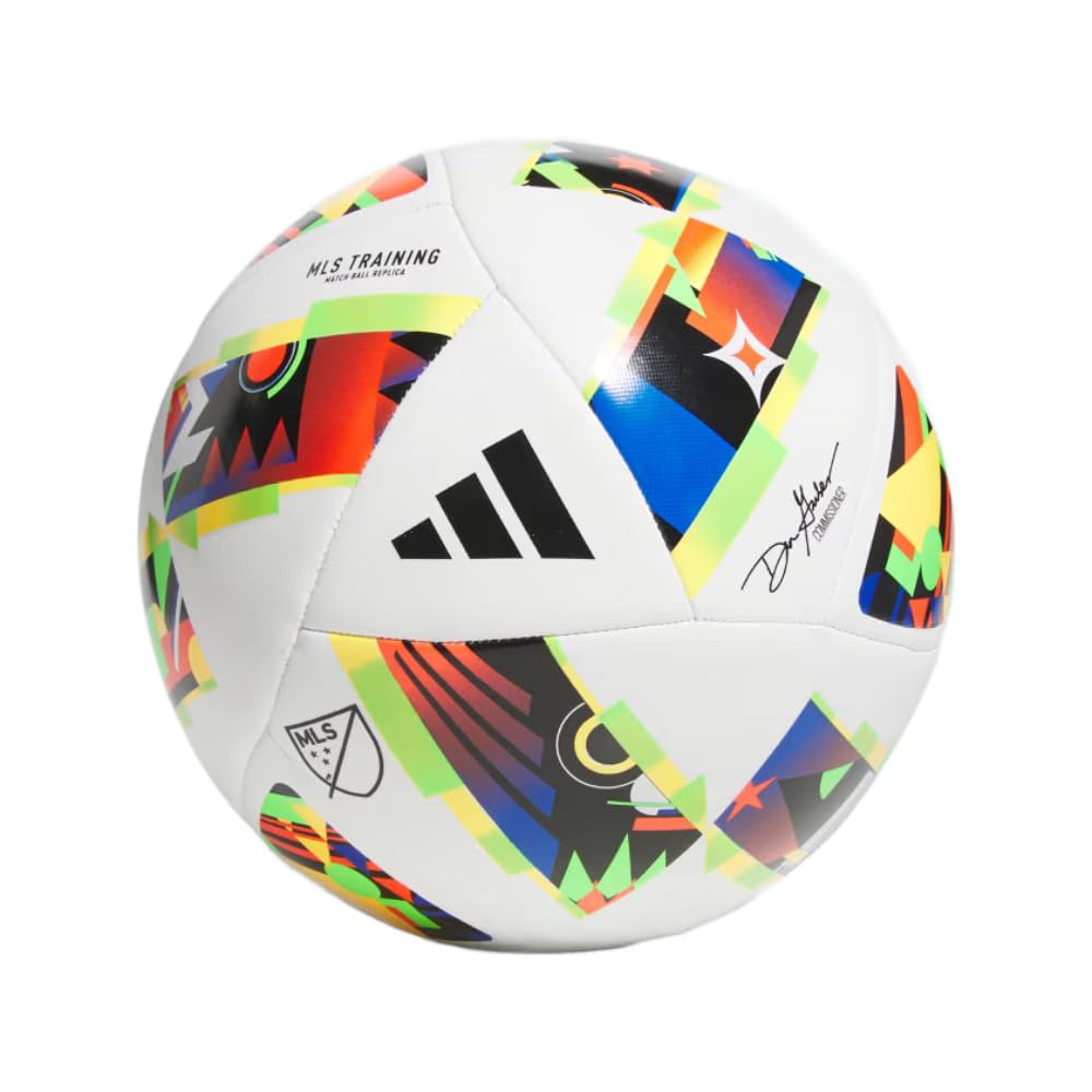 Balón De Fútbol Adidas Mls Training Negro/dorado Metalizado/blanco - Venta Internacional.