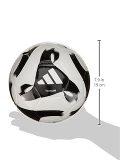 Foto 3 | Balón De Fútbol Adidas Tiro Club Unisex Para Adultos, Blanco/negro, Talla 5 - Venta Internacional.
