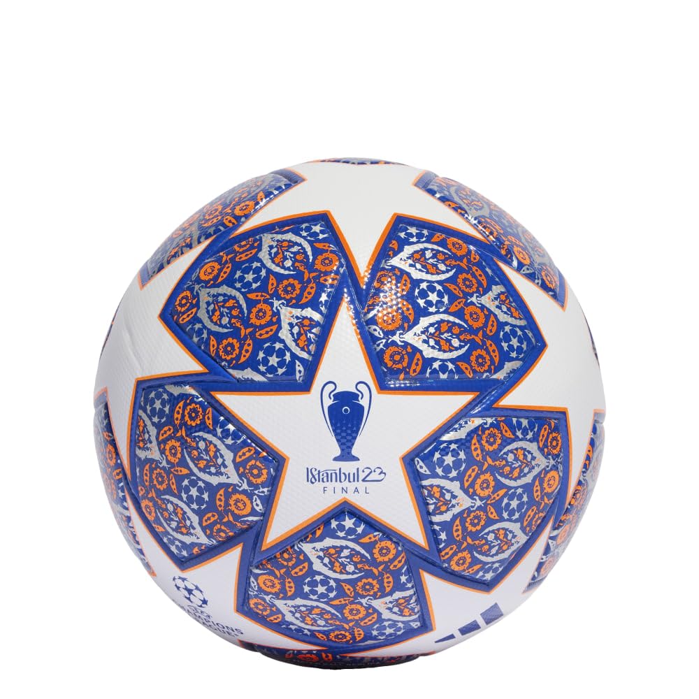 Balón De Fútbol Adidas Ucl League 4 Blanco/azul/naranja/plateado - Venta Internacional.