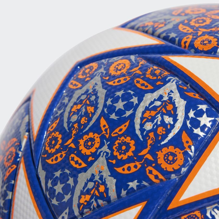 Foto 4 pulgar | Balón De Fútbol Adidas Ucl League 4 Blanco/azul/naranja/plateado - Venta Internacional.