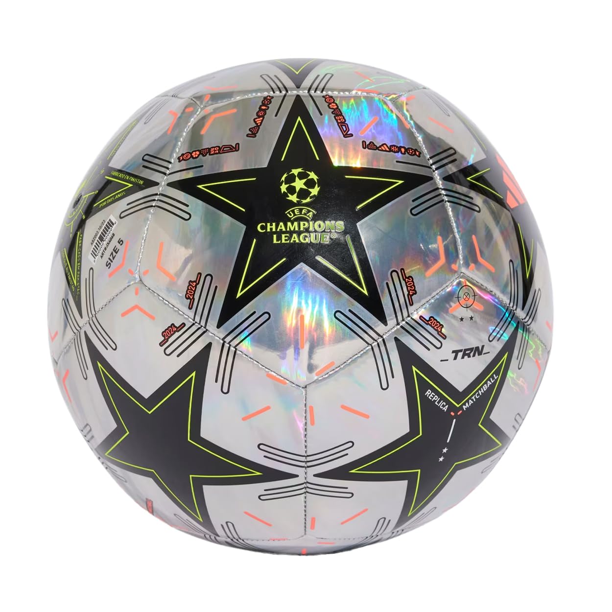 Balón De Fútbol Adidas Ucl Training Unisex, Talla 5, Más De 12 Años - Venta Internacional.