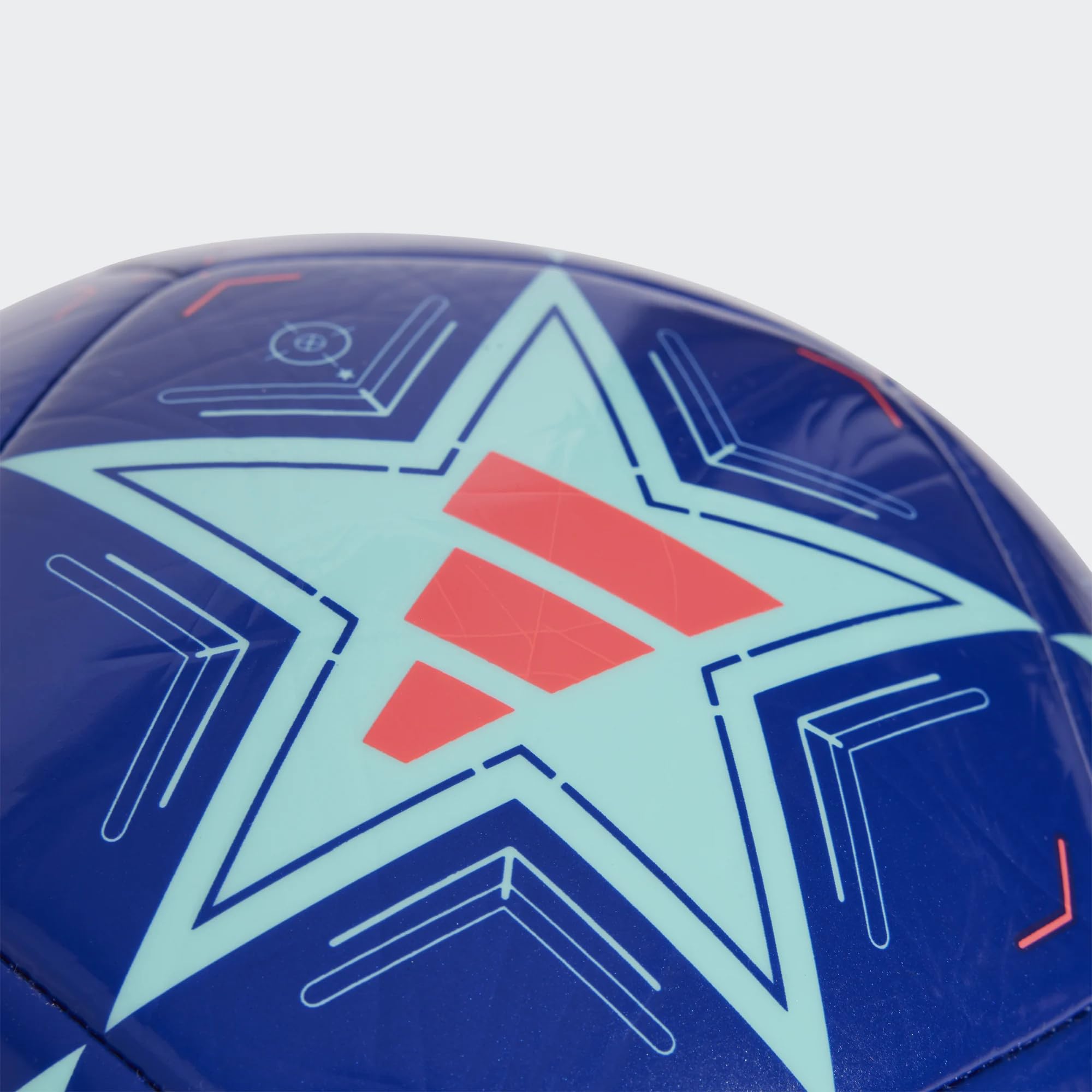 Foto 4 pulgar | Balón De Fútbol Adidas Ucl Club, Unisex, Transparente, Azul Lúcido/turbo - Venta Internacional.