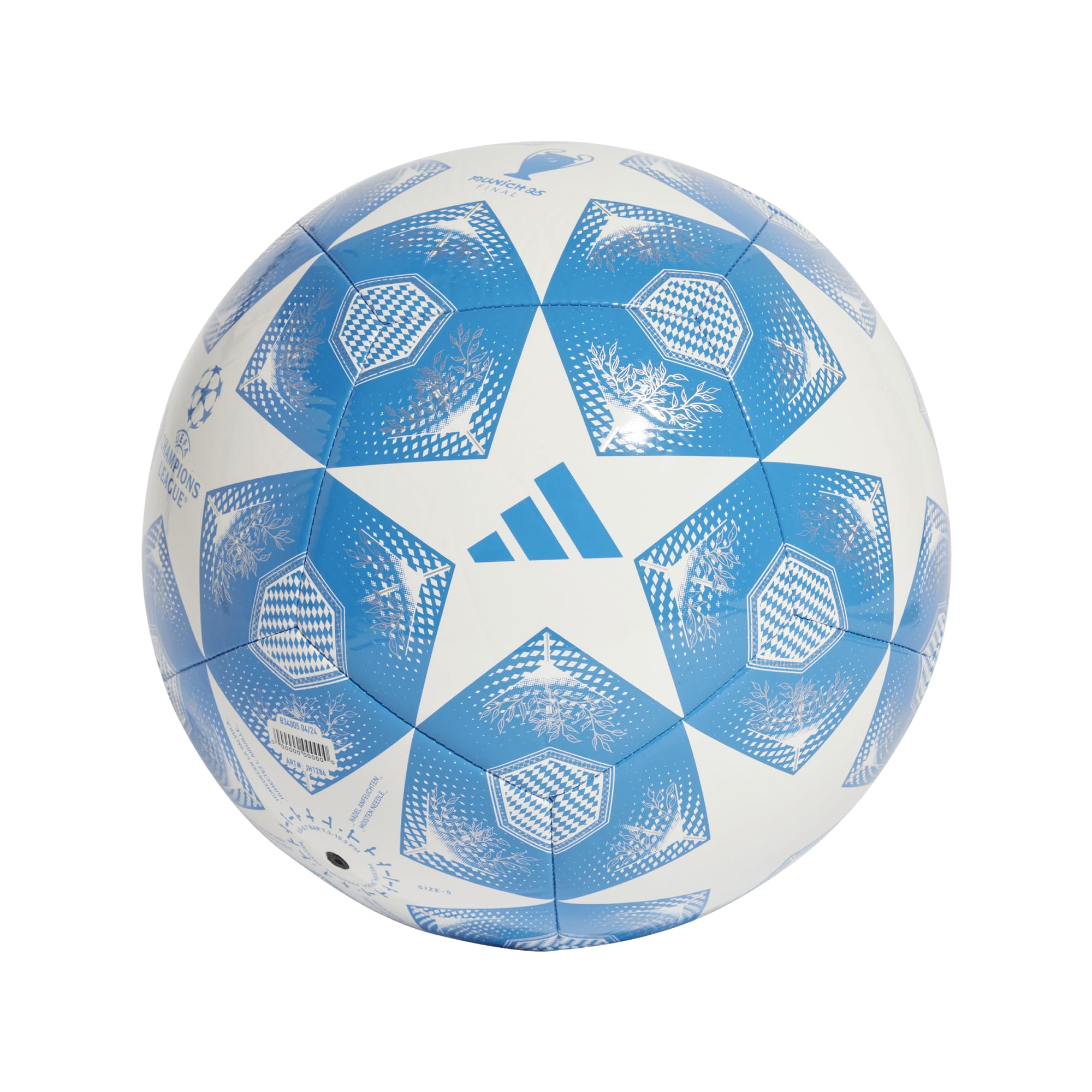 Balón De Fútbol Adidas Ucl Club, Unisex, Adulto, Talla 4, Azul Brillante - Venta Internacional.