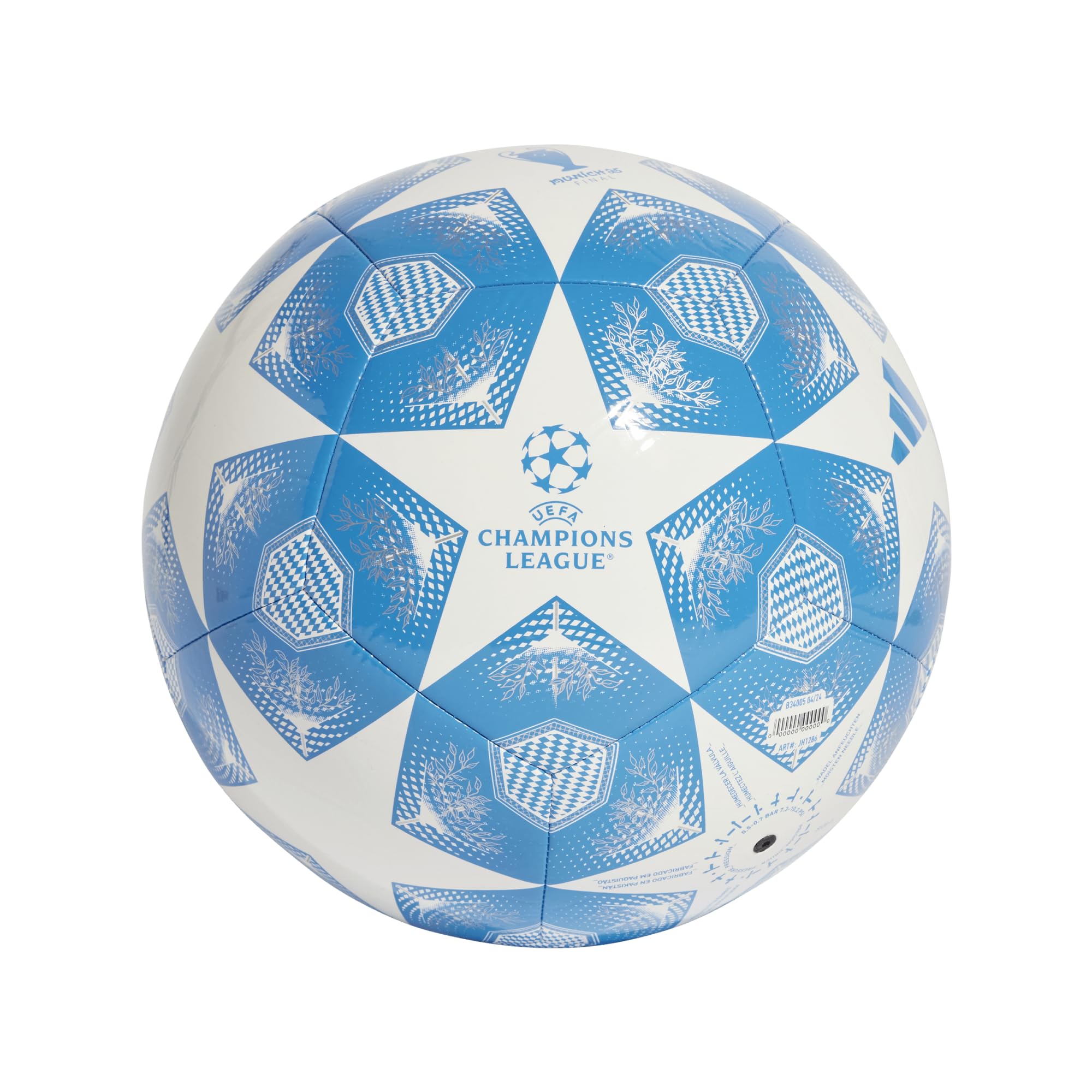 Foto 5 pulgar | Balón De Fútbol Adidas Ucl Club, Unisex, Adulto, Talla 4, Azul Brillante - Venta Internacional.