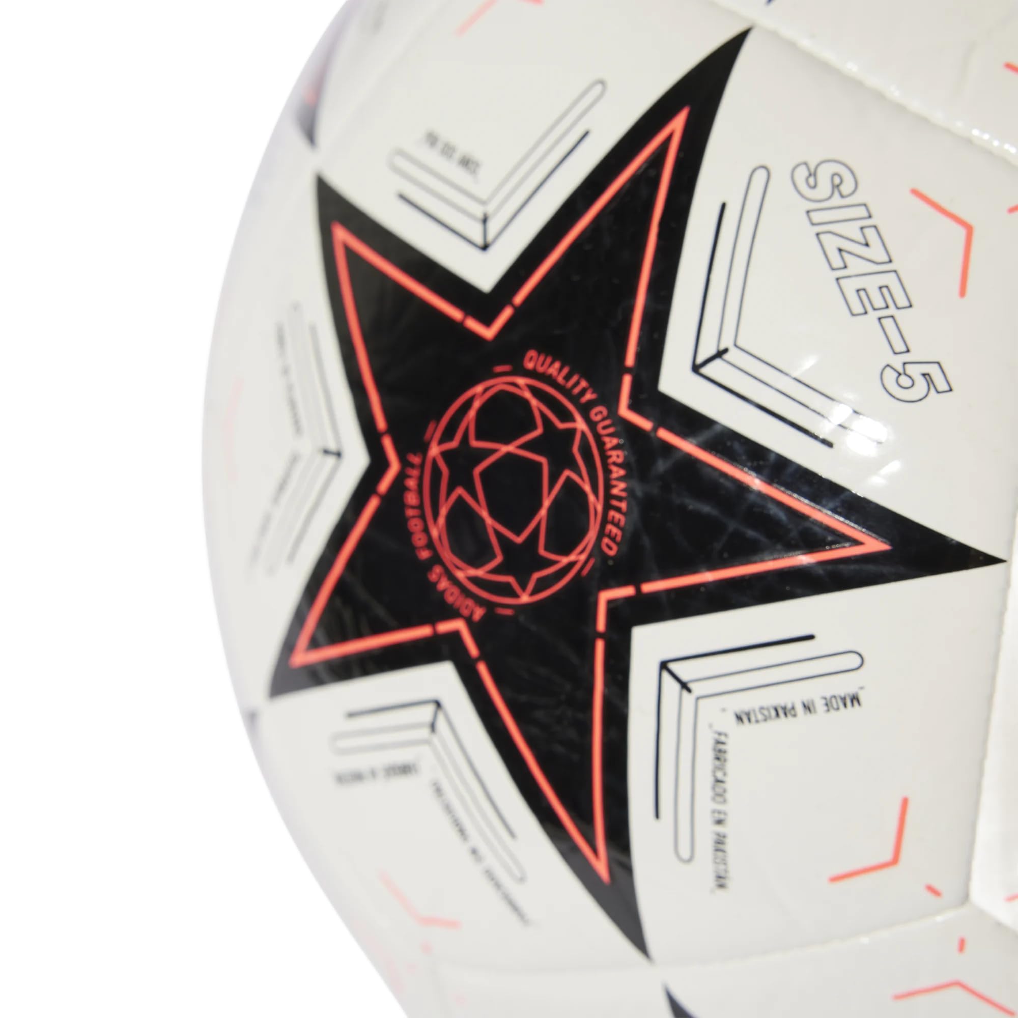 Foto 3 pulgar | Balón De Fútbol Adidas Ucl Club, Unisex, Adulto, Blanco/negro/turbo - Venta Internacional.