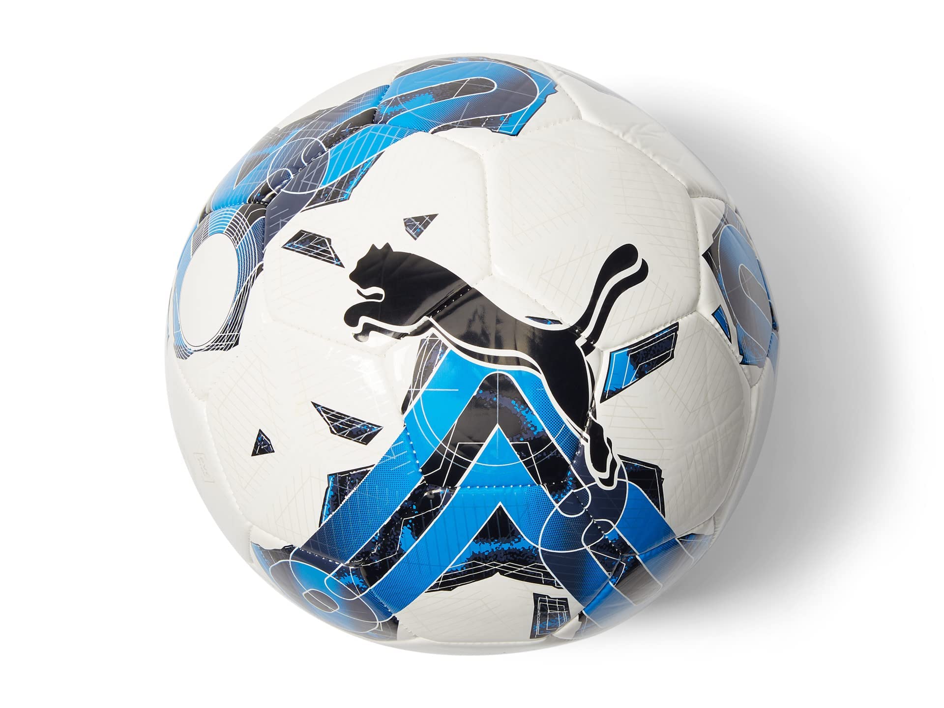 Foto 3 pulgar | Balón De Fútbol Puma Orbita 6 Ms Puma Blanco/azul Eléctrico Lemonade - Venta Internacional.