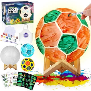 Foto 1 | Kit De Lámpara Laoese Para Balones De Fútbol Diy, Pinta Tu Propio Balón Con Pegatinas - Venta Internacional.