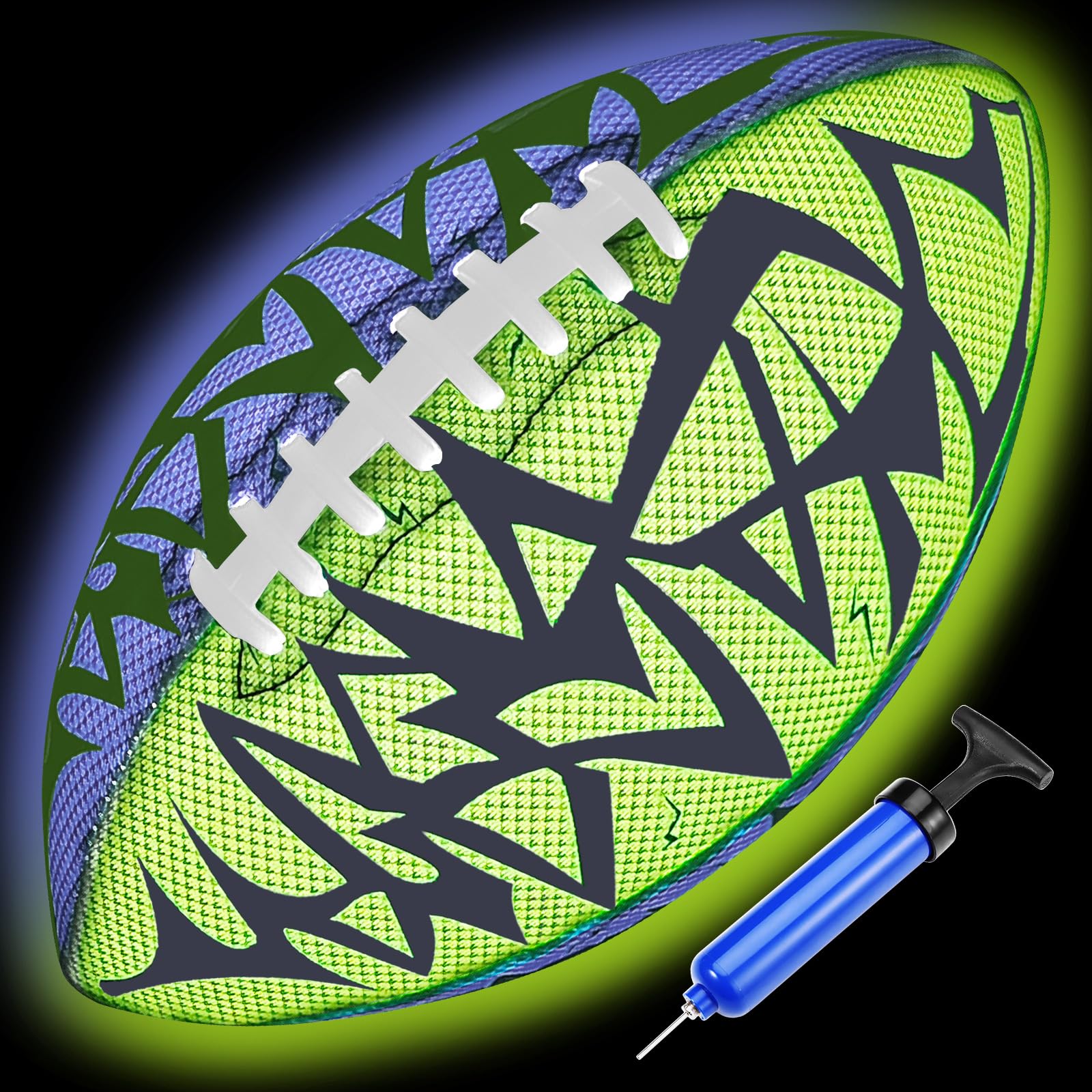 Balón De Fútbol Jasonwell Que Brilla En La Oscuridad Con Fuerte Agarre Número 6 - Venta Internacional.