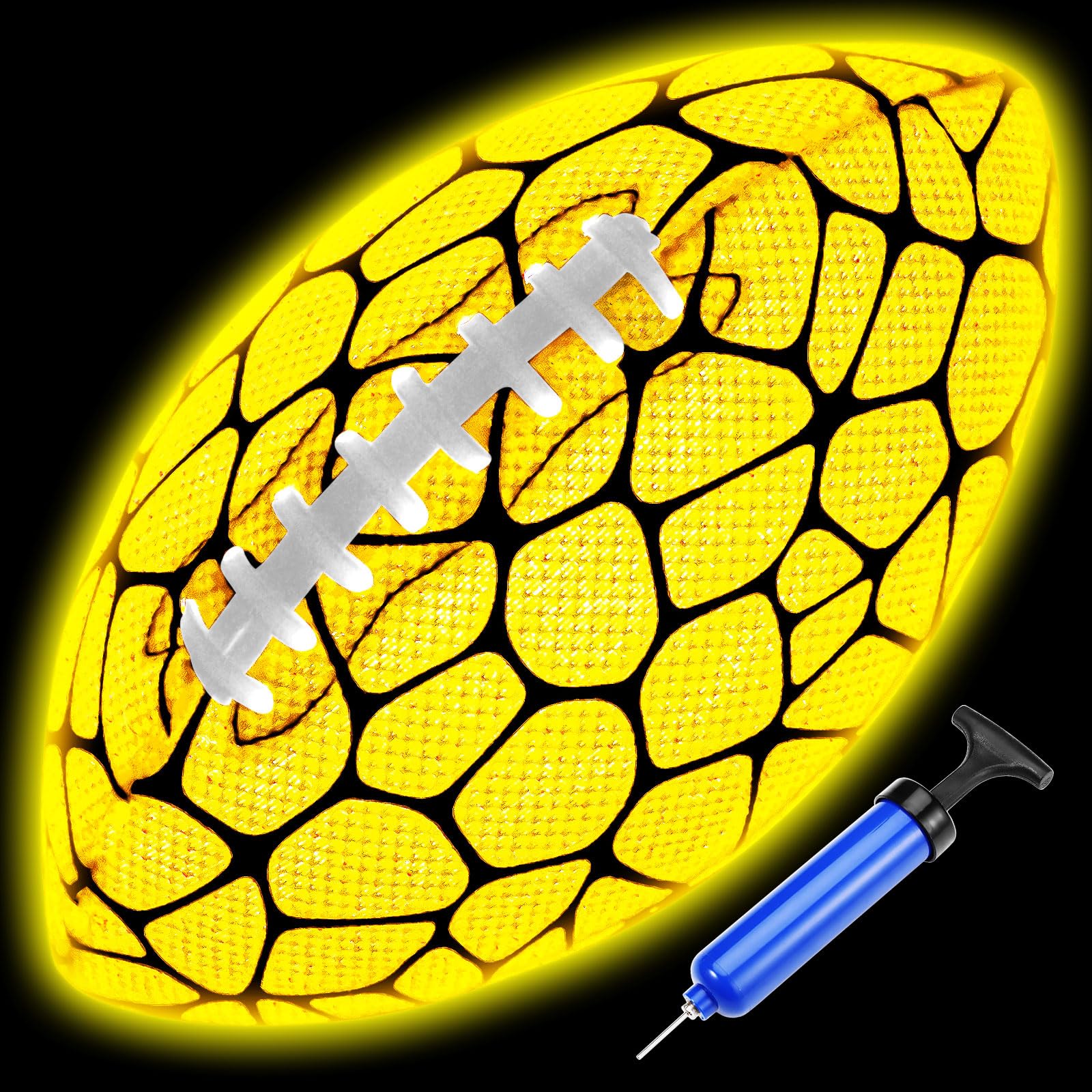 Football Jasonwell Glow In The Dark, Número 9 Para Mayores De 6 Años - Venta Internacional.