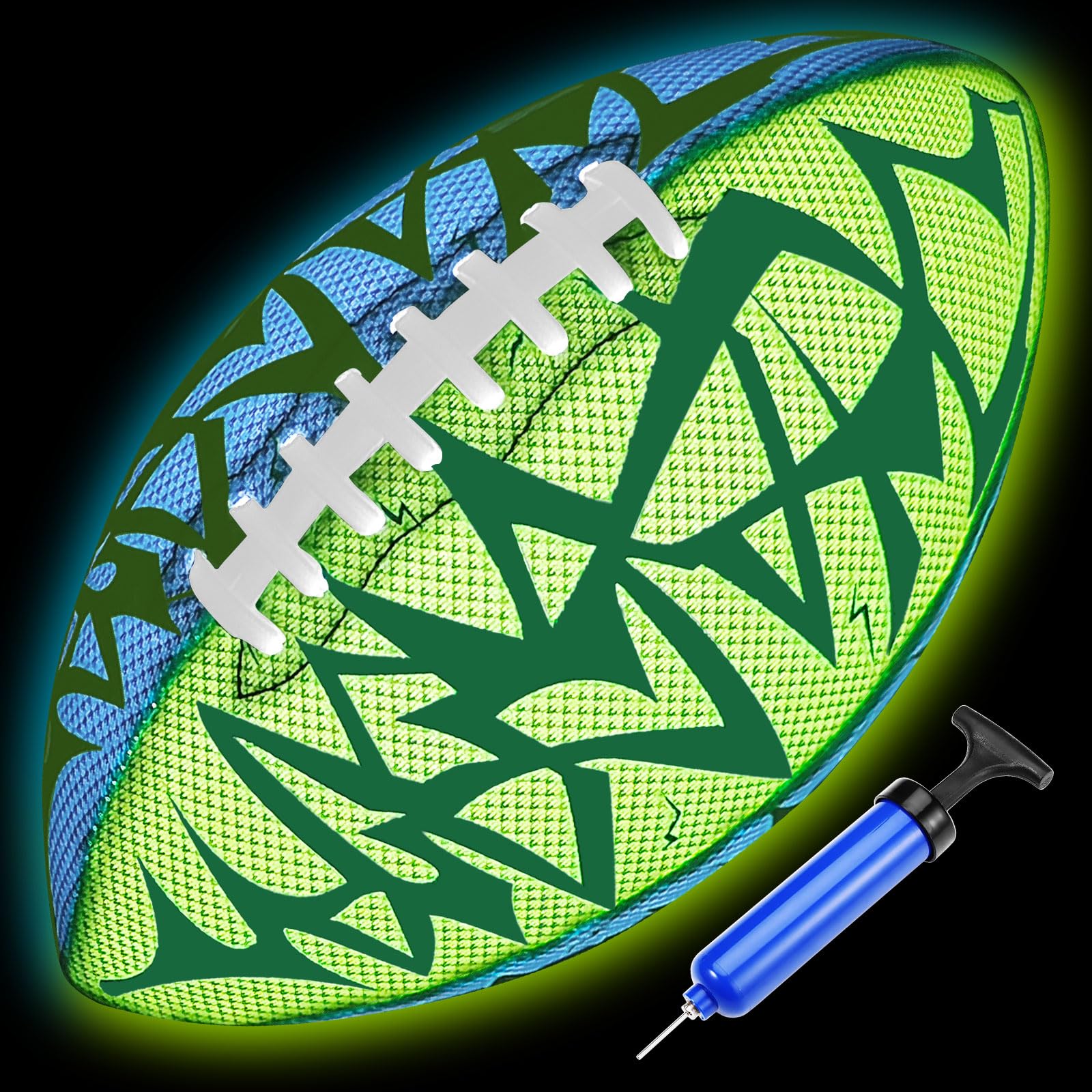 Football Jasonwell Glow In The Dark, Número 9 Para Mayores De 6 Años - Venta Internacional.
