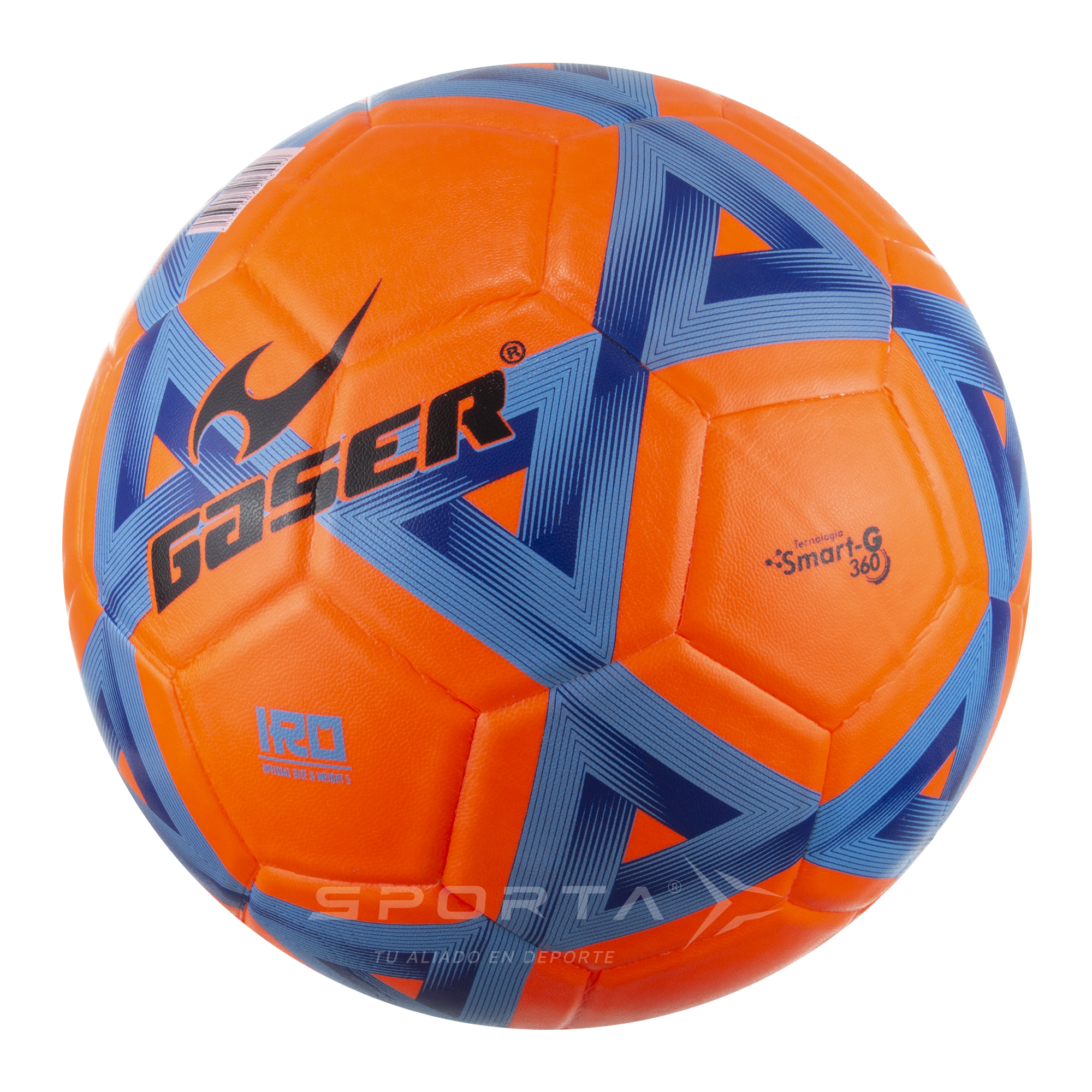 Foto 4 pulgar | Balón De Fútbol Gaser Fosfo Iro Naranja Número 5 | Sporta