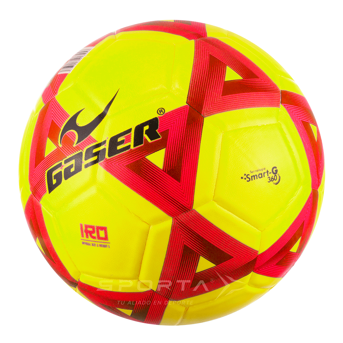 Foto 4 pulgar | Balón De Fútbol Gaser Fosfo Iro Amarillo Número 5 | Sporta