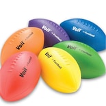 Juego De 6 Unidades De Espuma Con Revestimiento Football Voit De 9 3/4 Para Niños - Venta Internacional.