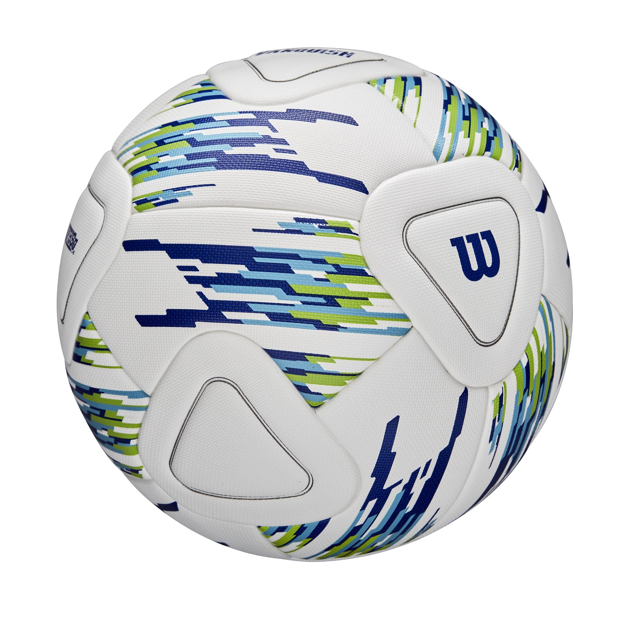Foto 3 pulgar | Balón De Fútbol Wilson Ncaa Vanquish Match, Talla 5, Blanco/azul/gris - Venta Internacional.
