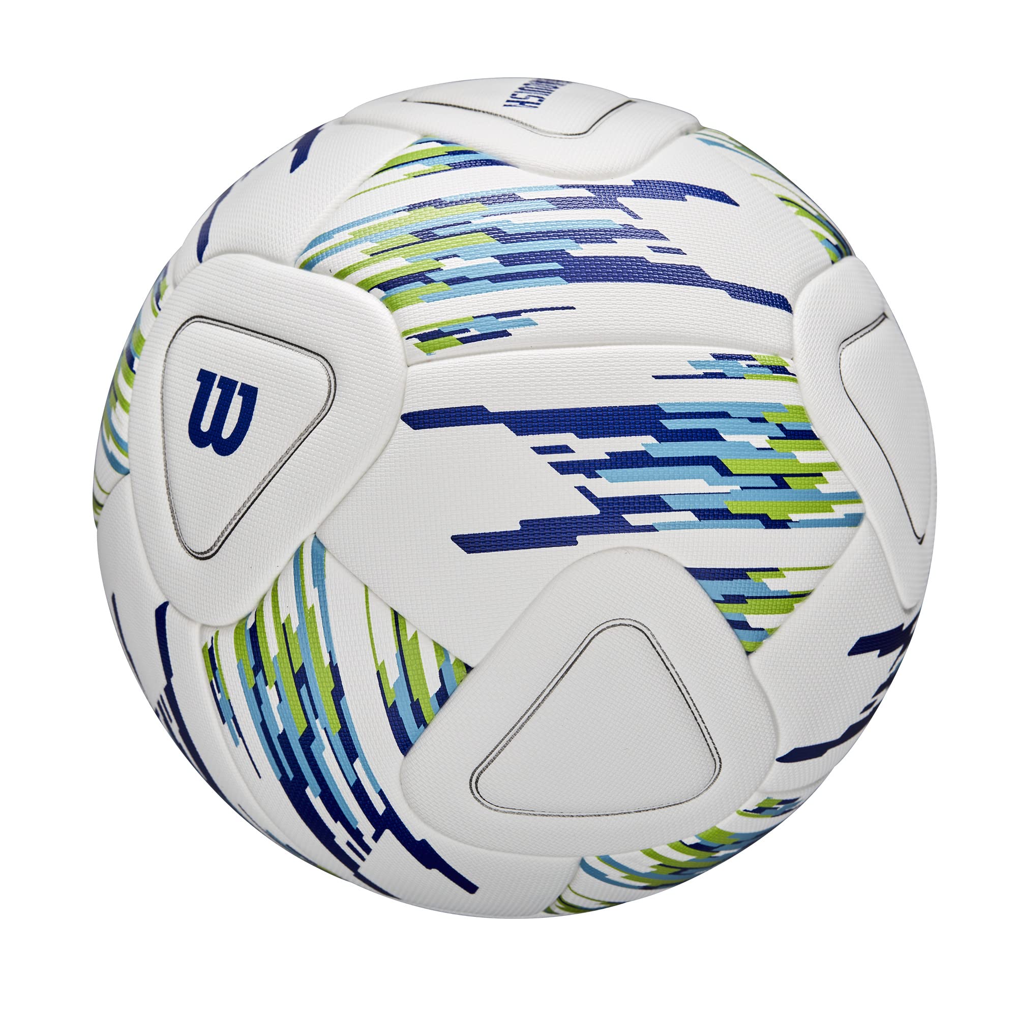 Foto 6 pulgar | Balón De Fútbol Wilson Ncaa Vanquish Match, Talla 5, Blanco/azul/gris - Venta Internacional.