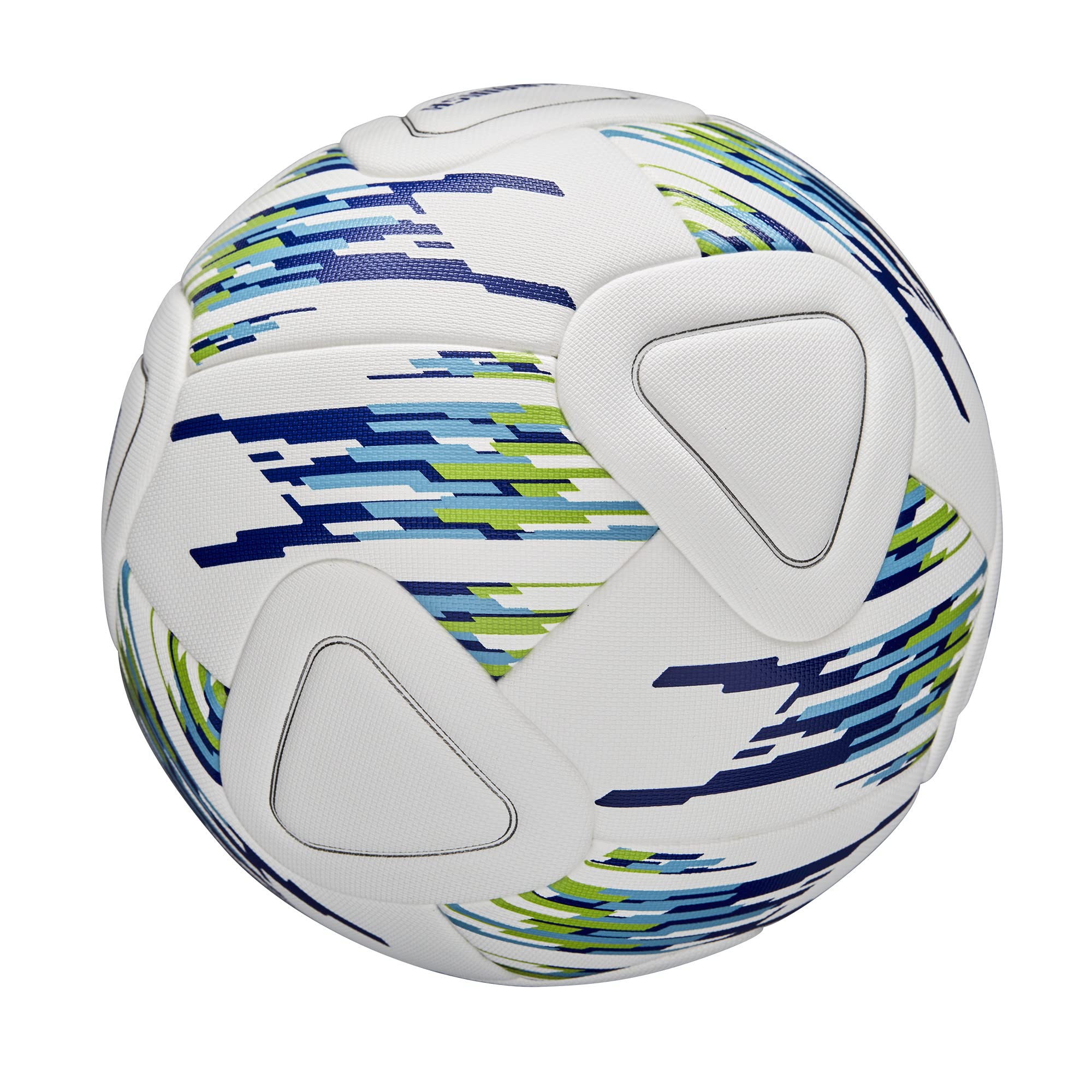 Foto 7 pulgar | Balón De Fútbol Wilson Ncaa Vanquish Match, Talla 5, Blanco/azul/gris - Venta Internacional.