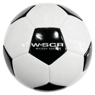 Foto 3 | Balón De Fútbol Wilson Traditional Tamaño 3 Negro/blanco - Venta Internacional.