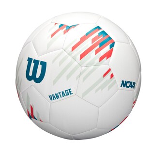 Foto 3 | Balón De Fútbol Wilson Ncaa Vantage, Talla 5, Blanco/verde Azulado - Venta Internacional.