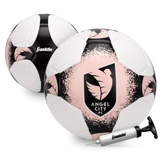 Foto 1 | Balón De Fútbol Franklin Sports Angel City Fc Tamaño 5 Con Bomba - Venta Internacional.