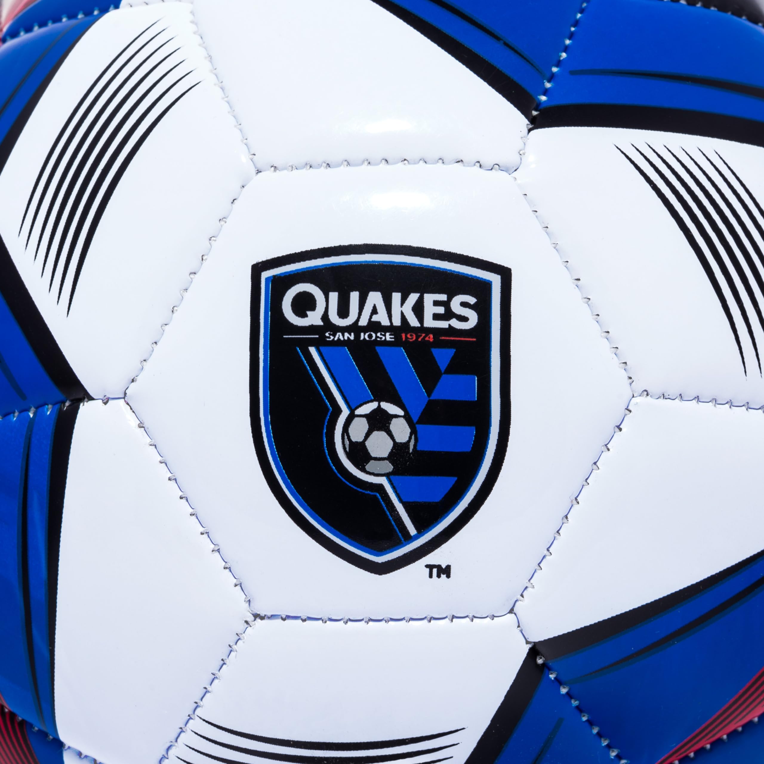 Foto 3 pulgar | Balón De Fútbol Franklin Sports Mls San Jose Earthquakes Talla 5 - Venta Internacional.
