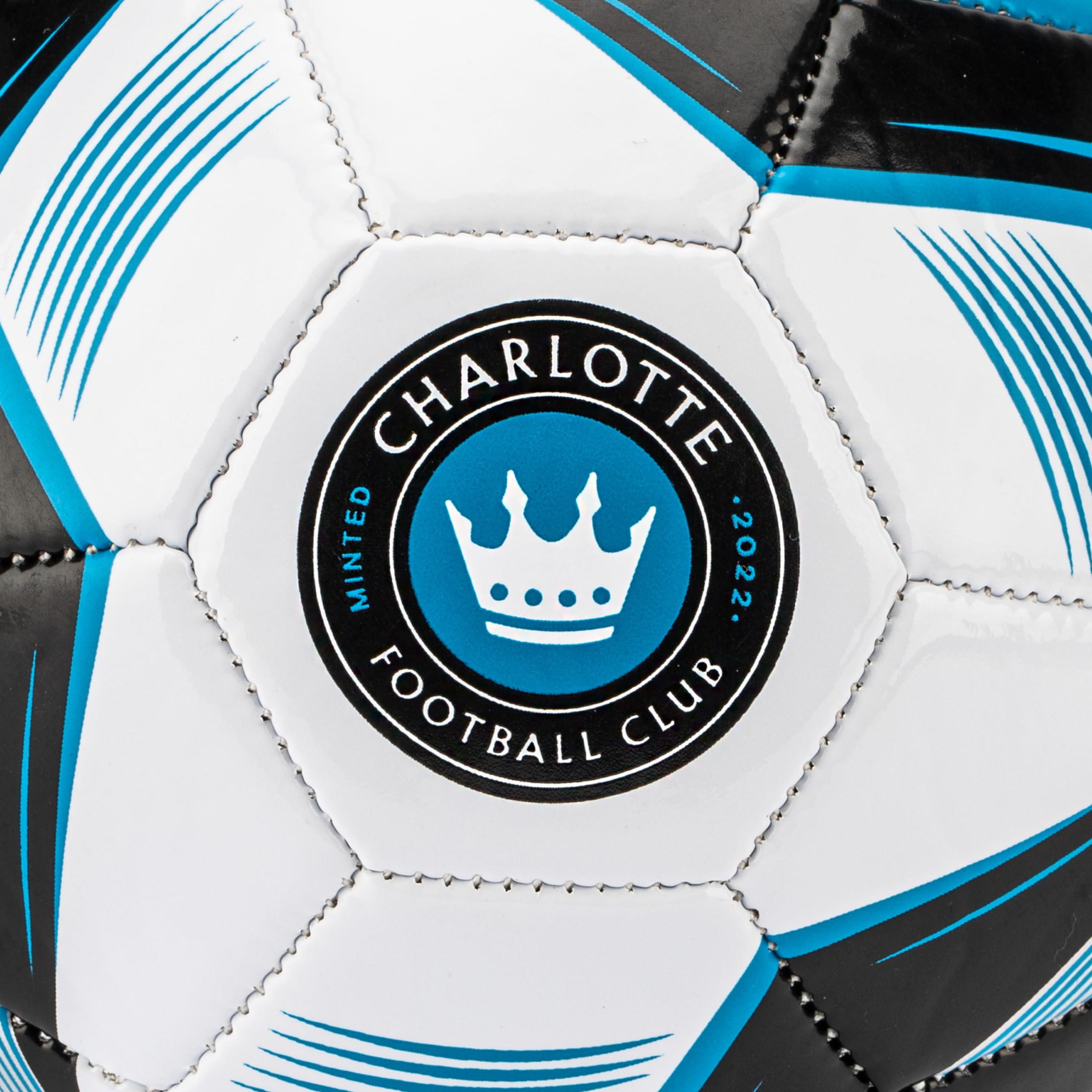 Foto 3 pulgar | Balón De Fútbol Franklin Sports Mls Charlotte Oficial, Talla 5 - Venta Internacional.