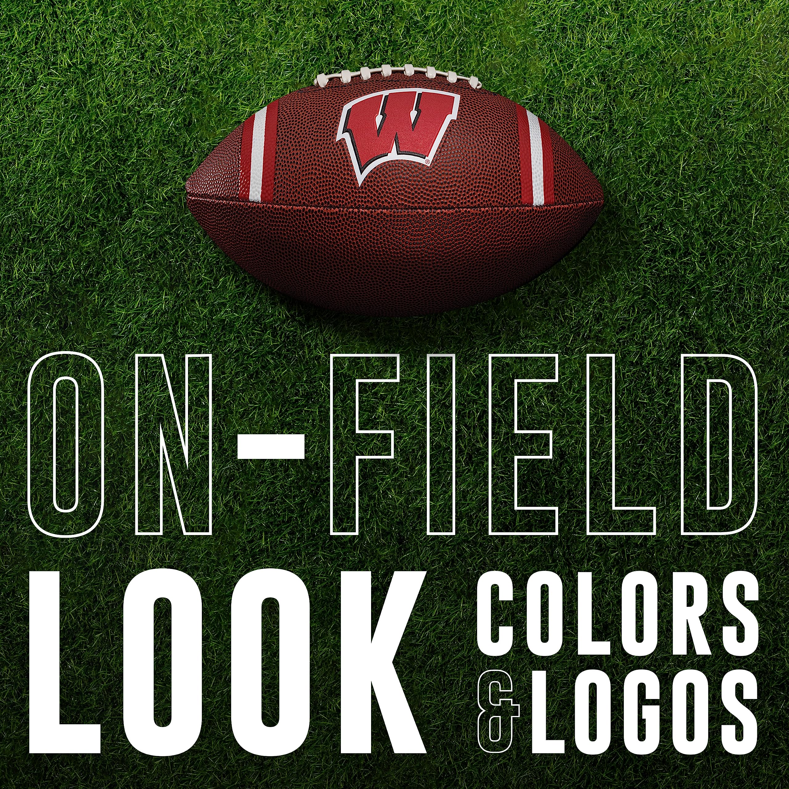 Foto 6 pulgar | Fútbol: Franklin Sports, Wisconsin Badgers, Niños, Ncaa, Jóvenes - Venta Internacional.