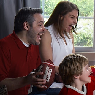 Foto 7 | Fútbol: Franklin Sports, Wisconsin Badgers, Niños, Ncaa, Jóvenes - Venta Internacional.