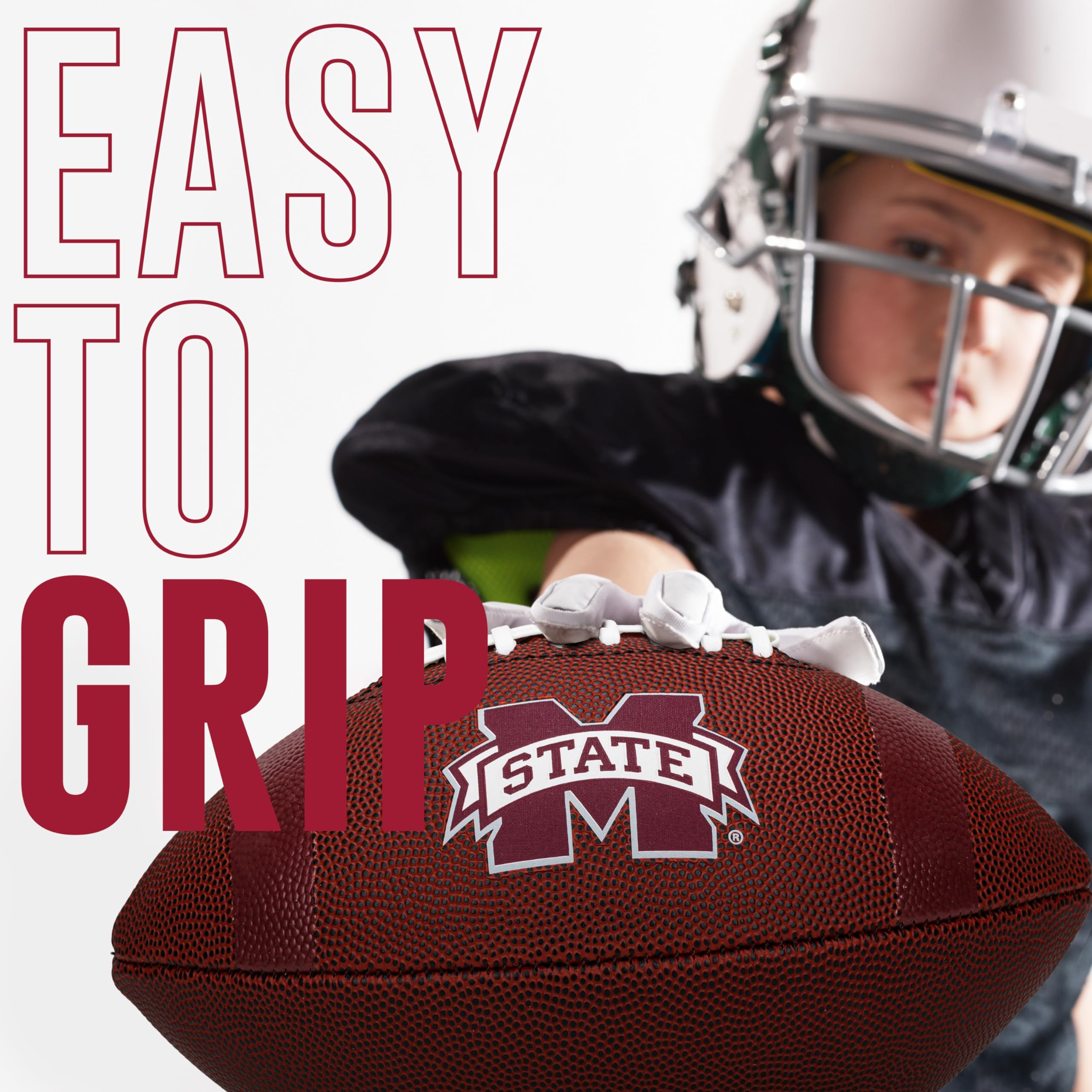 Foto 2 | Fútbol Americano Franklin Sports Mississippi State Bulldogs Para Niños - Venta Internacional.