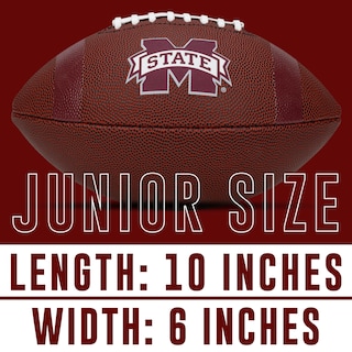 Foto 6 | Fútbol Americano Franklin Sports Mississippi State Bulldogs Para Niños - Venta Internacional.