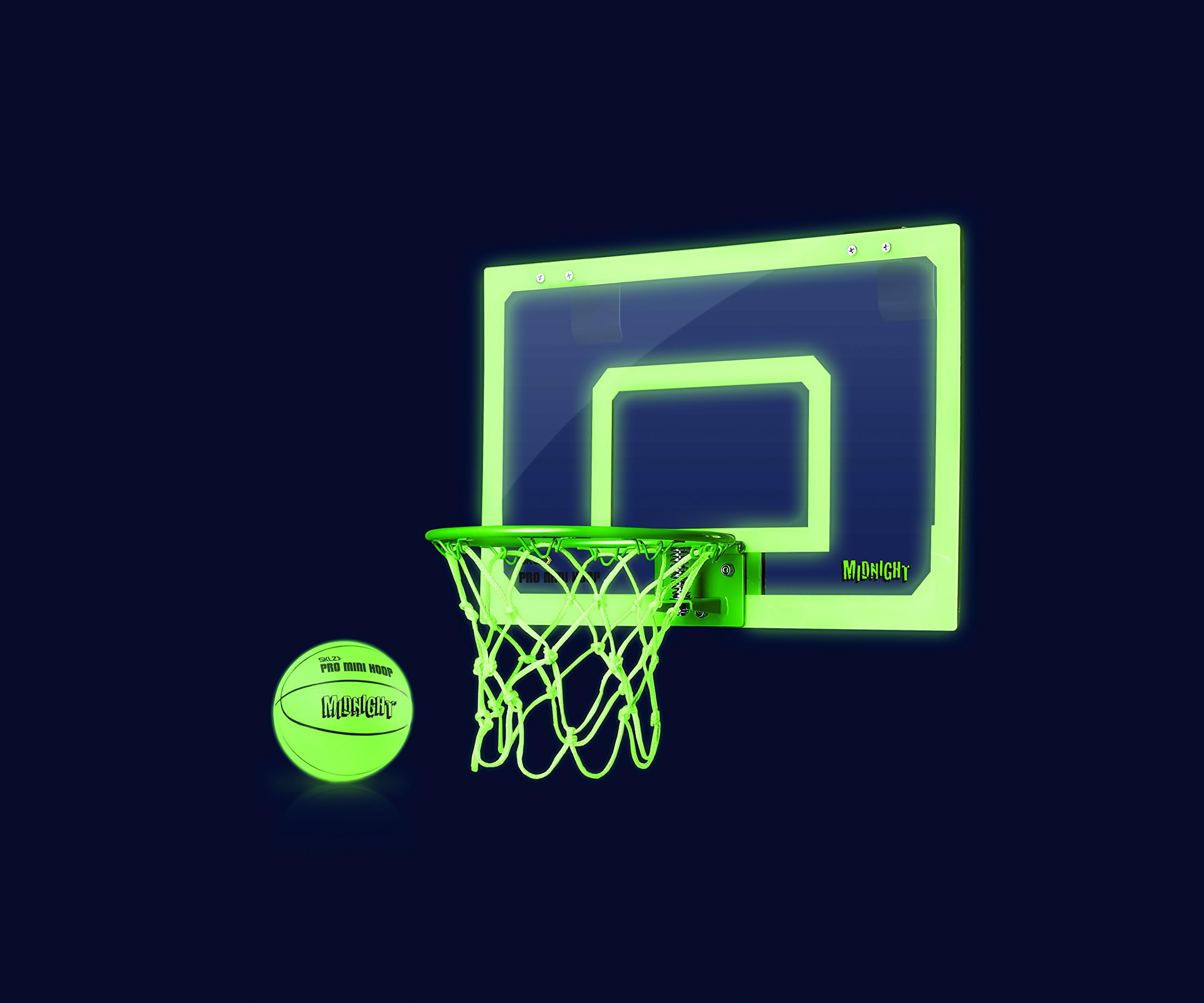 Foto 6 pulgar | Canasta De Baloncesto Sklz Pro Mini Con Pelota Que Brilla En La Oscuridad - Venta Internacional.