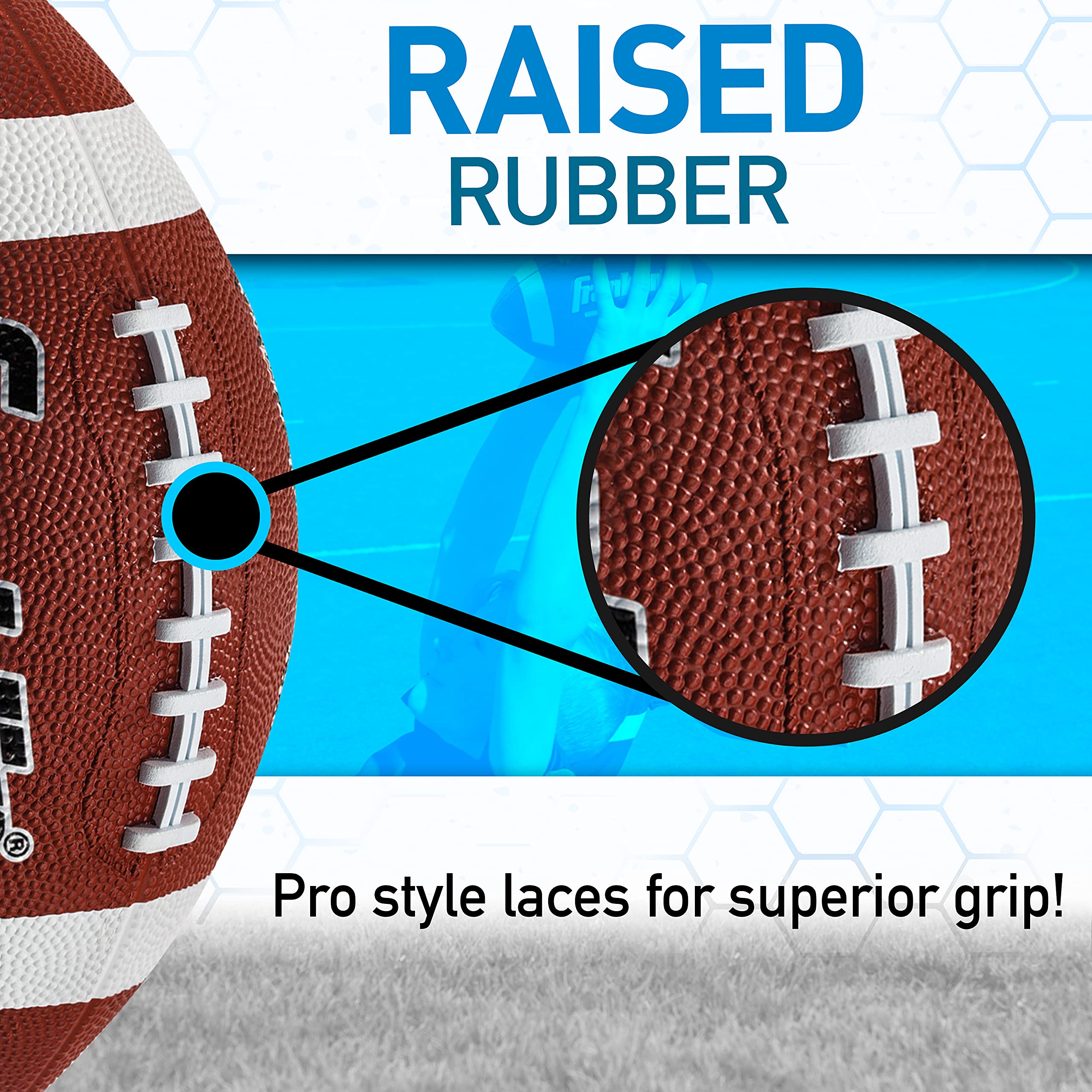 Foto 5 pulgar | Fútbol Franklin Sports Grip-rite 100, Talla Junior - Venta Internacional.