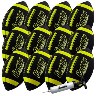 Foto 1 | Cuero Sintético Football Franklin Sports 1000 Junior X12 - Venta Internacional.
