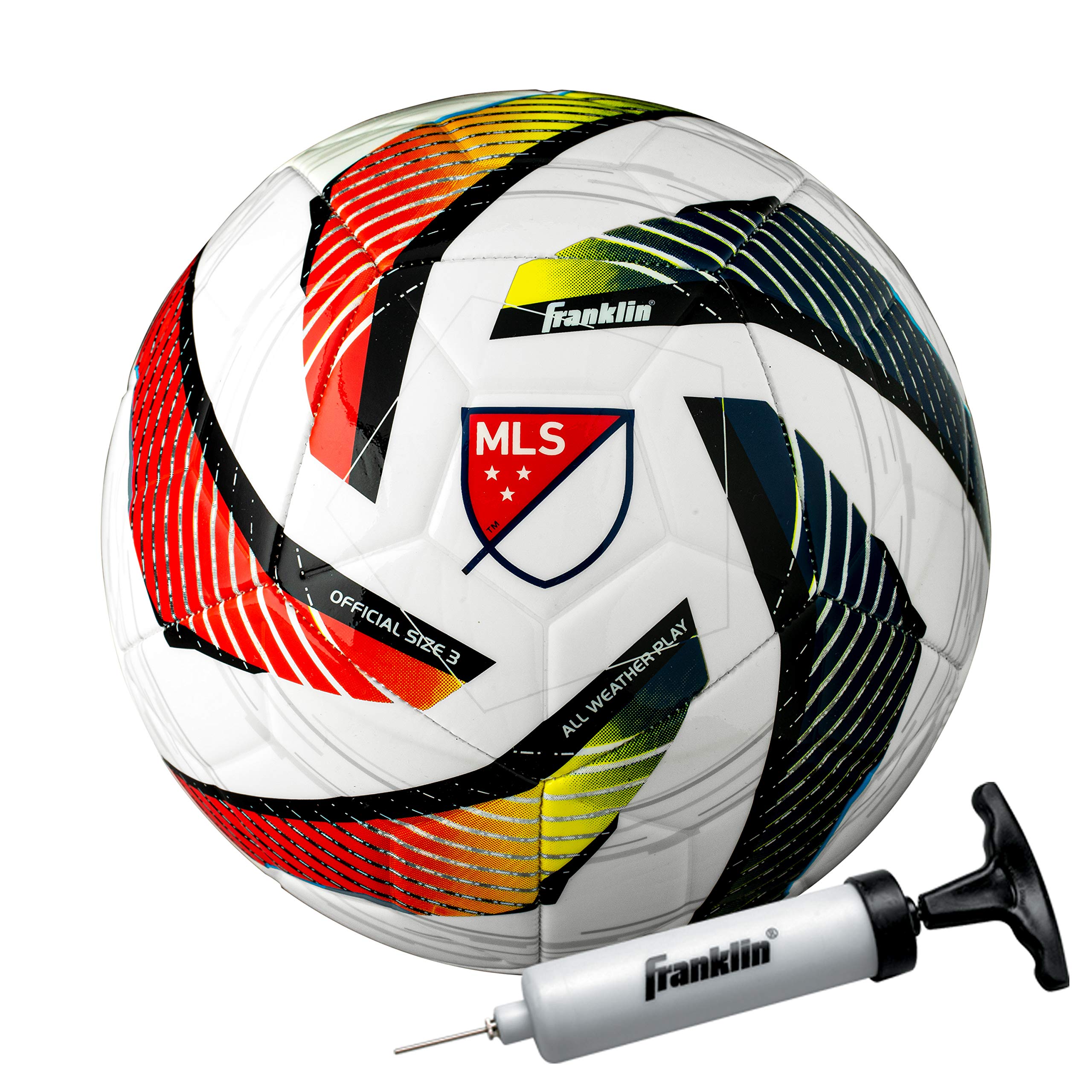 Foto 1 | Balón De Fútbol Franklin Sports Mls Tornado Tamaño 4 Con Bomba De Aire - Venta Internacional.