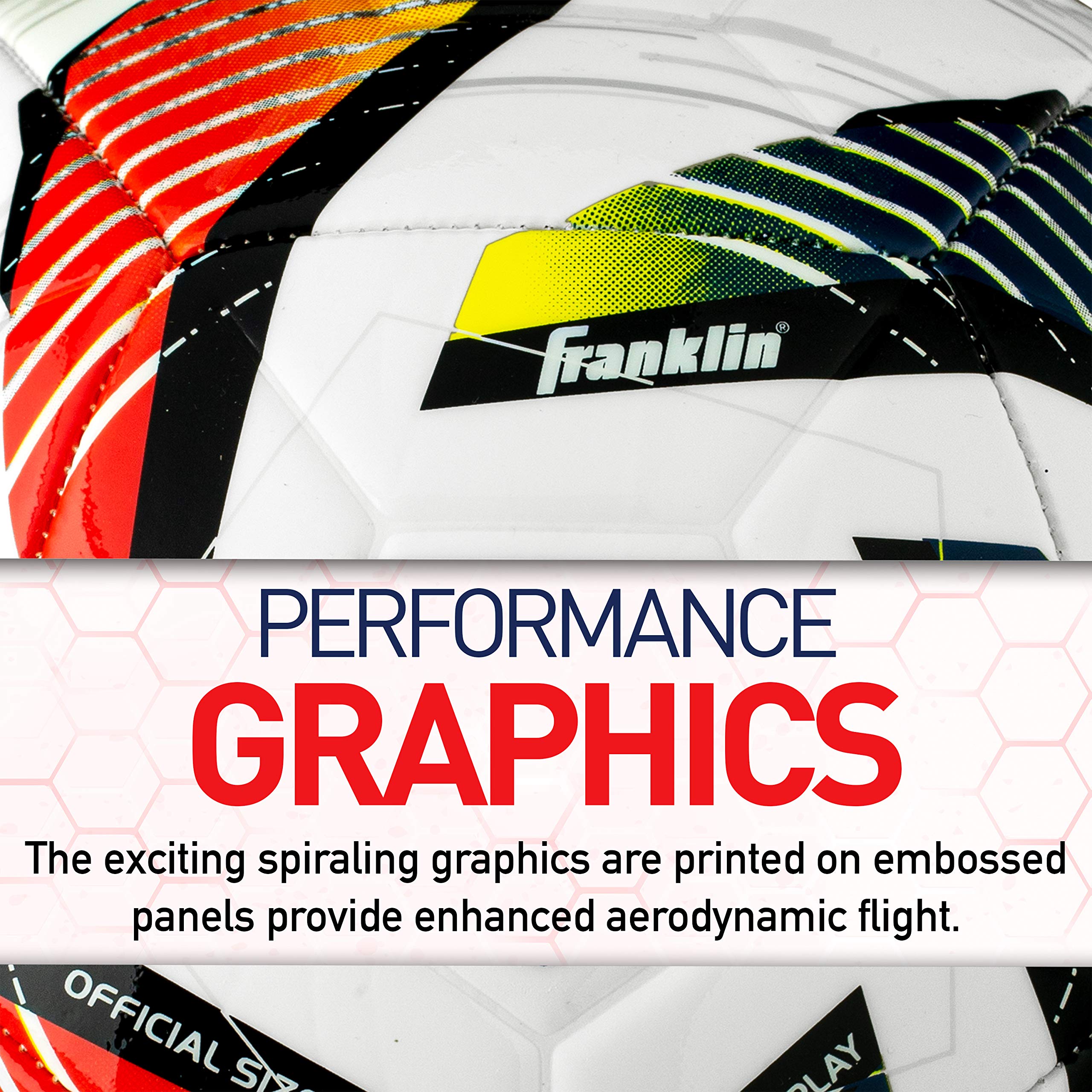 Foto 3 | Balón De Fútbol Franklin Sports Mls Tornado Tamaño 4 Con Bomba De Aire - Venta Internacional.