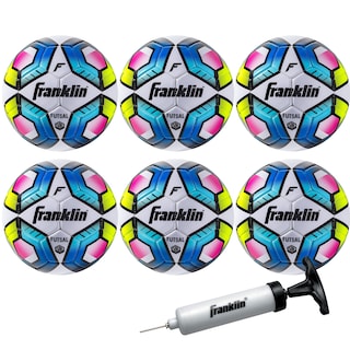 Foto 1 | Balón De Fútbol Sala Franklin Sports Low Bounce, Tamaño 3-6, Paquete Con Bomba - Venta Internacional.