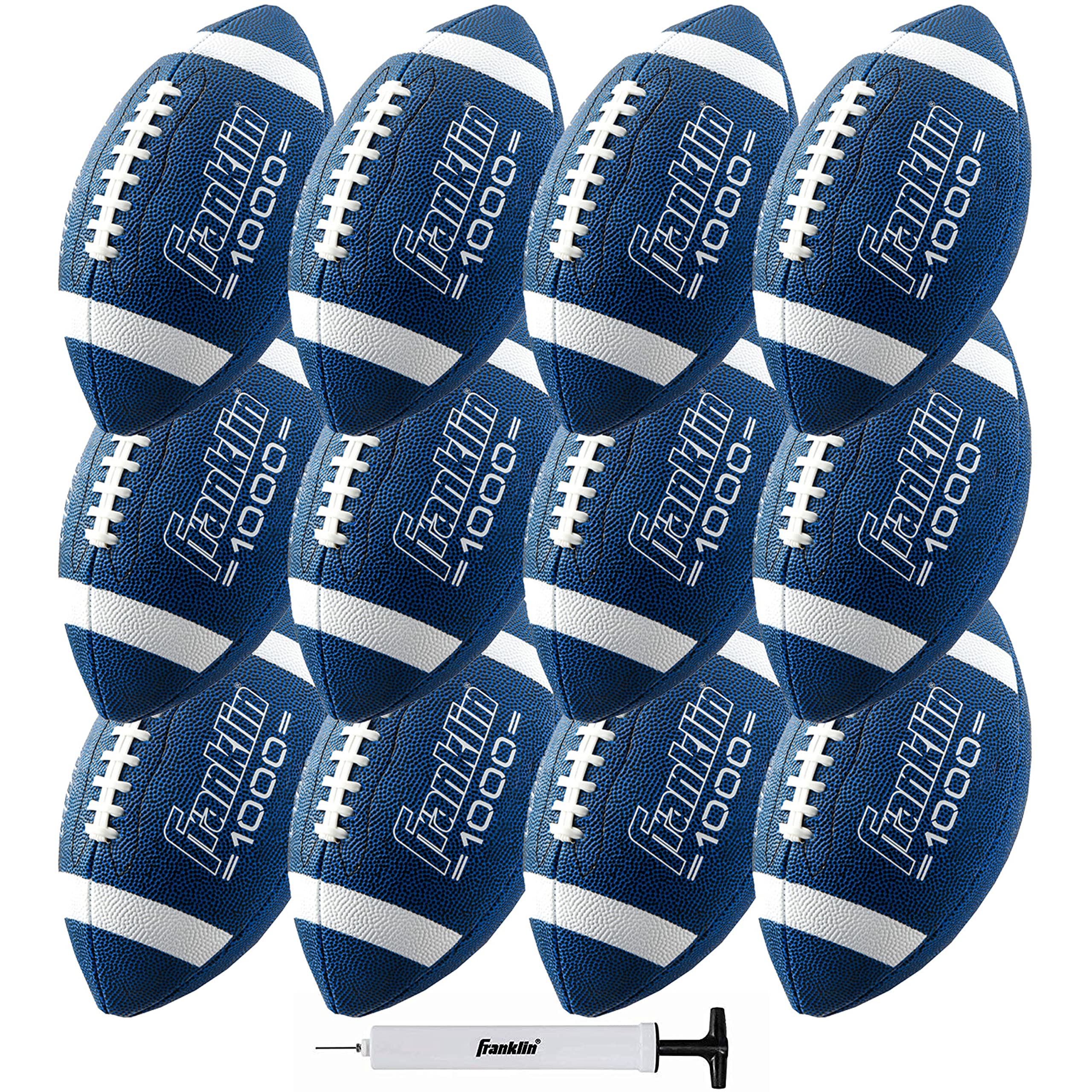Foto 2 pulgar | Cuero Sintético Football Franklin Sports 1000 Junior X12 - Venta Internacional.