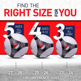 Foto 7 | Balón De Fútbol Franklin Sports Mls Pro Vent Oficial, Talla 4 - Venta Internacional.