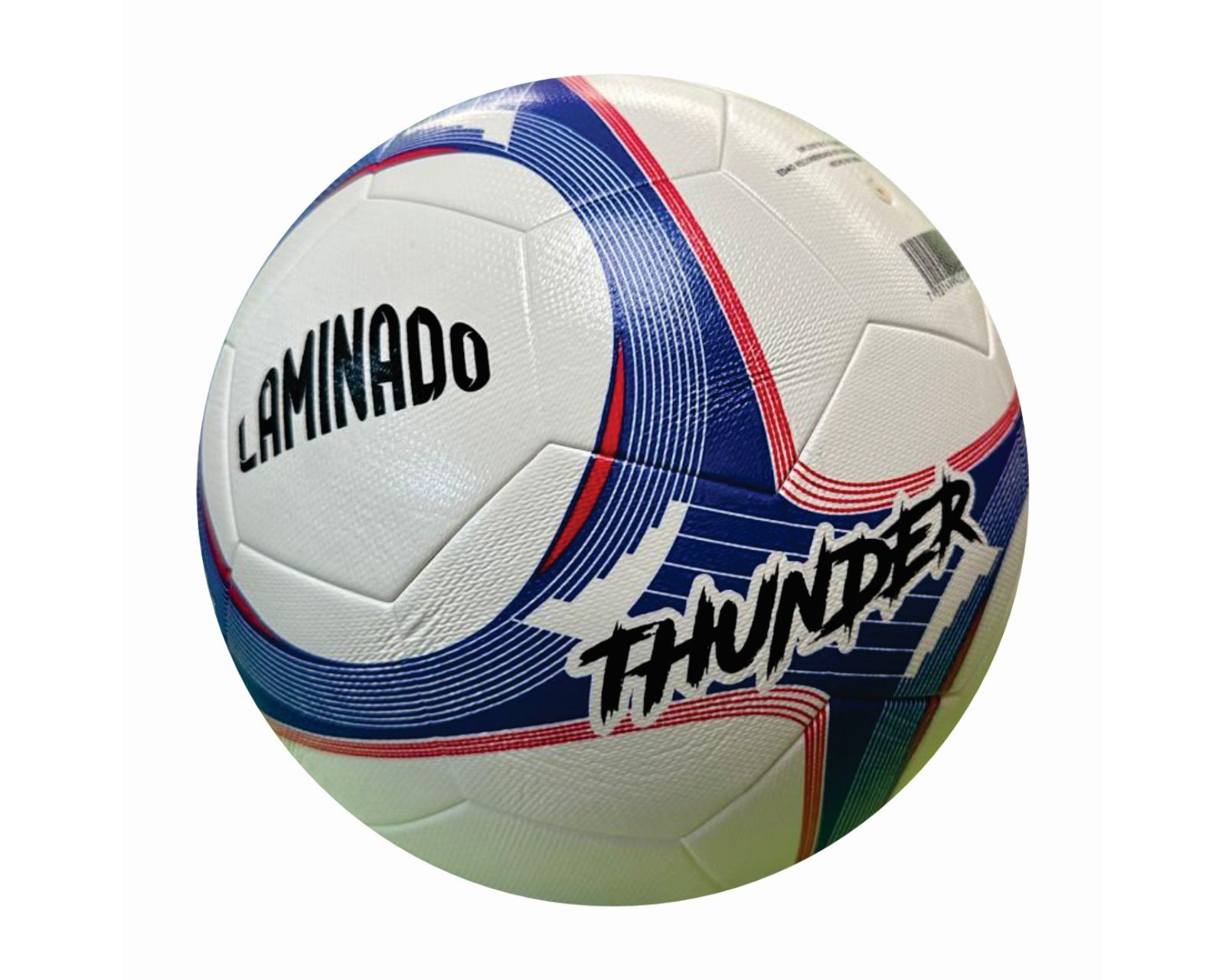 Foto 3 pulgar | Balón Futbol #4 Adx Laminado Mod Thunder Peso/medida Oficial Azul