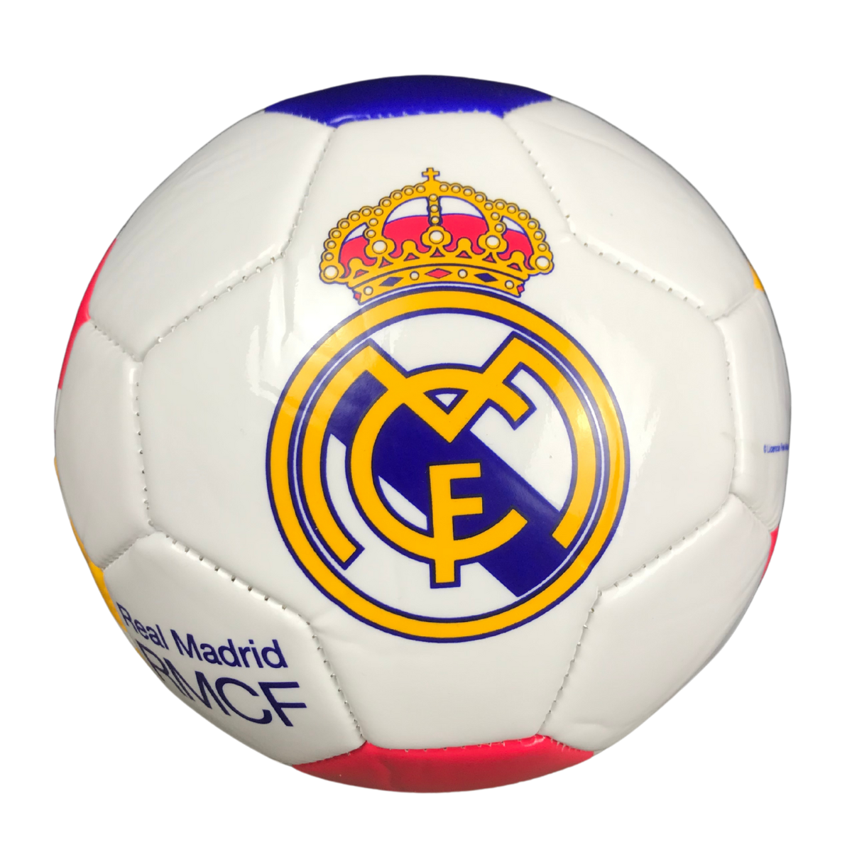 Foto 2 pulgar | Balón Mini De Fútbol Real Madrid No.2 Blanco