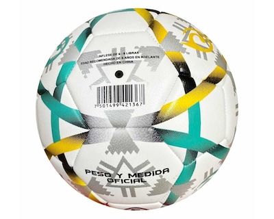 Foto 2 | Balón Futbol Dek Amarillo