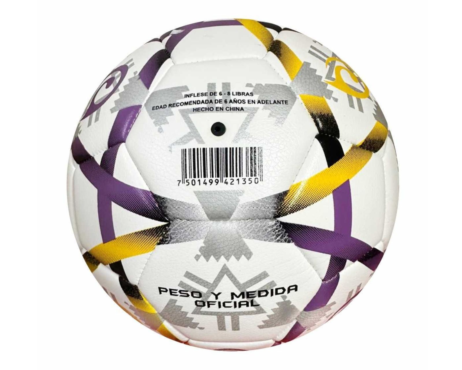 Foto 2 | Balón Futbol Dek Morado