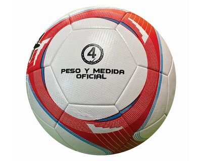 Foto 3 | Balón Futbol #5 Adx Laminado Mod Thunder Peso/medida Oficial Rojo