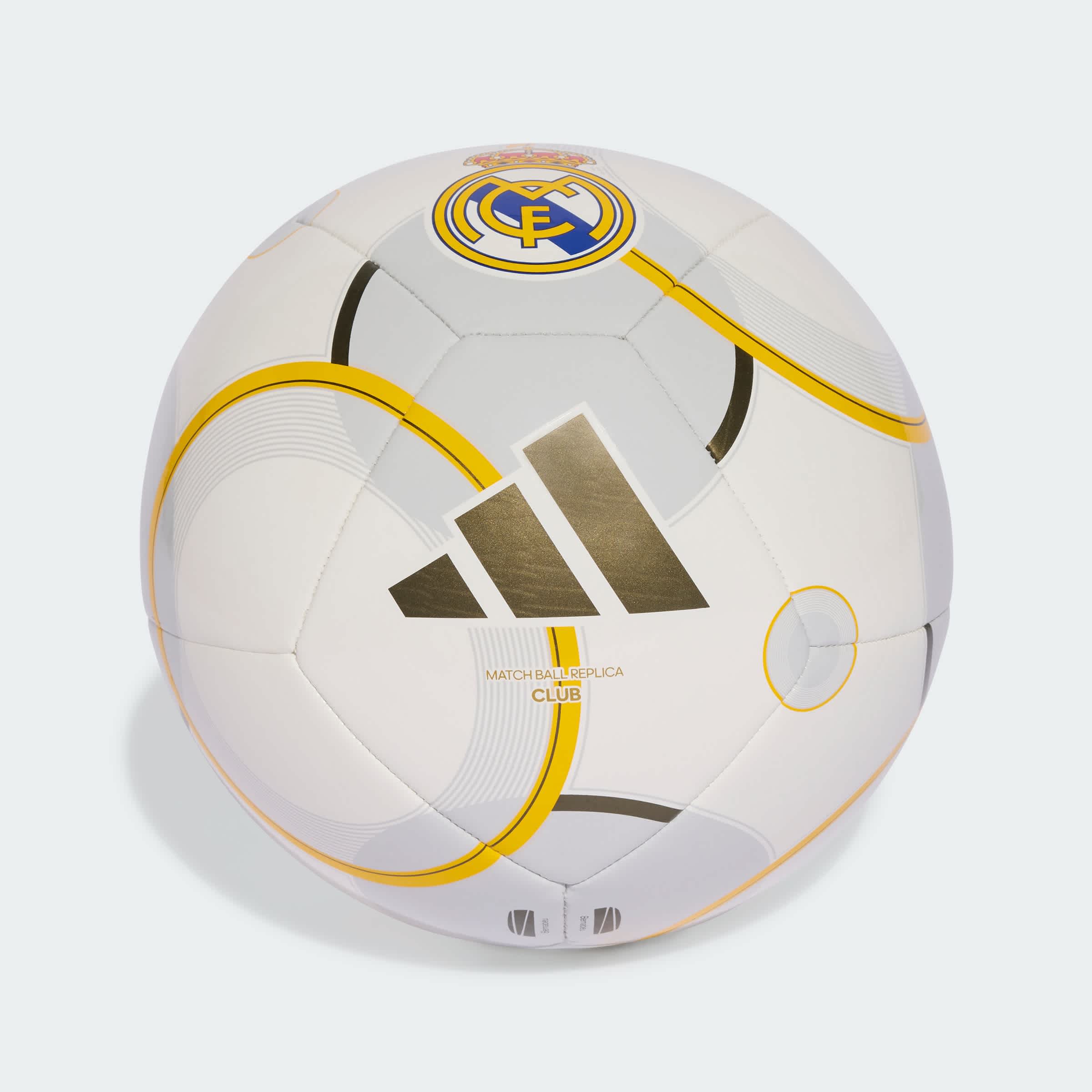 Foto 4 pulgar | Balón Real Madrid Club Local Adidas Blanco Unisex