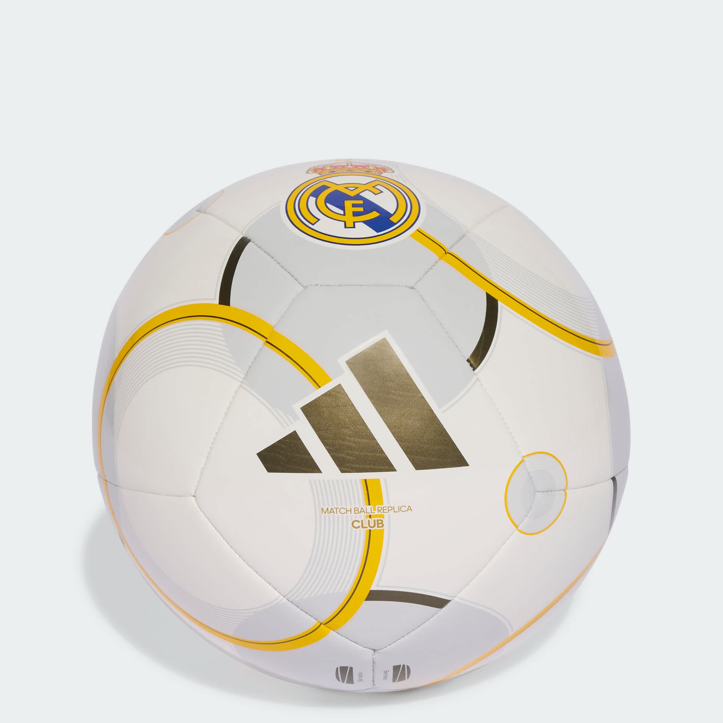 Foto 5 pulgar | Balón Real Madrid Club Local Adidas Blanco Unisex