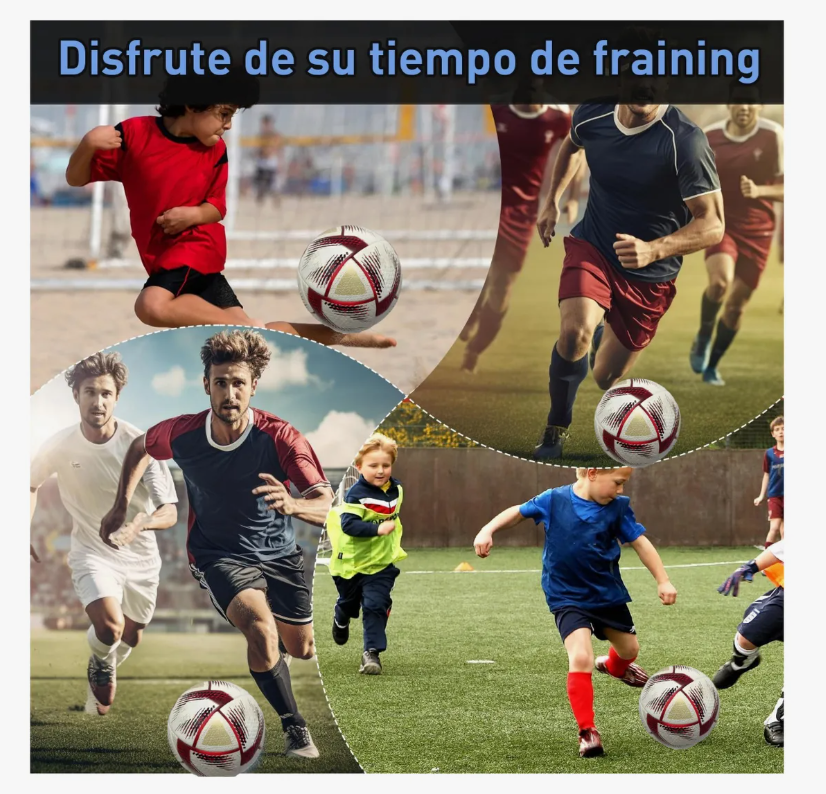 Foto 4 pulgar | Balón Fútbol Soccer Para Entrenamiento Champions Stars No. 5