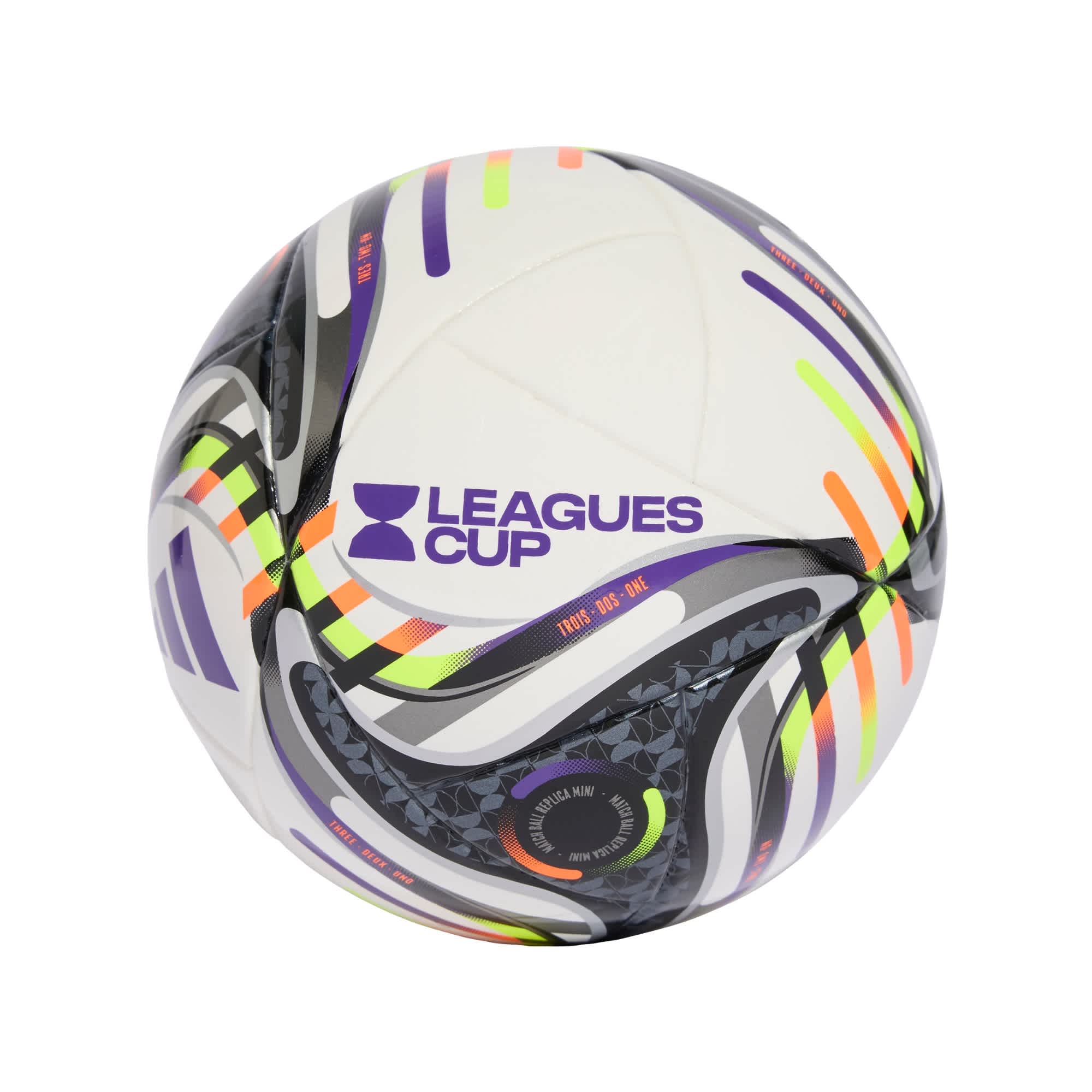 Foto 2 pulgar | Mini Balón Leagues Cup 25 Adidas Blanco Unisex