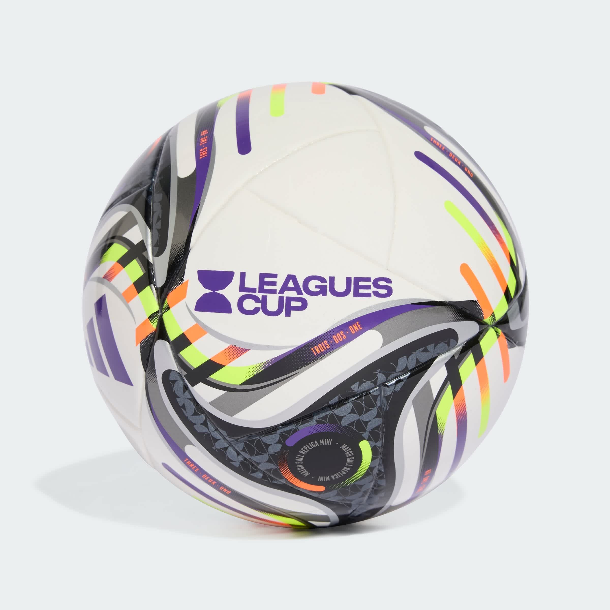 Foto 4 pulgar | Mini Balón Leagues Cup 25 Adidas Blanco Unisex