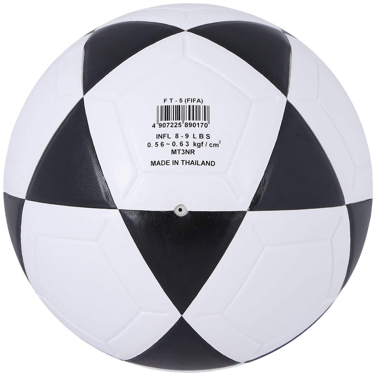 Foto 5 pulgar | Balón De Fútbol Mikasa Ft5 Goal Master Talla 5 Negro/blanco - Venta Internacional.