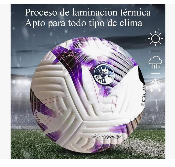 Foto 5 pulgar | Balón Fútbol Eurocopa 2024 No.5 Cubierta Suave Entrenamiento